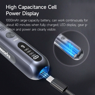 Picture of Greenworks Multifunctional Electric Grinder Set (AGK302) - Black