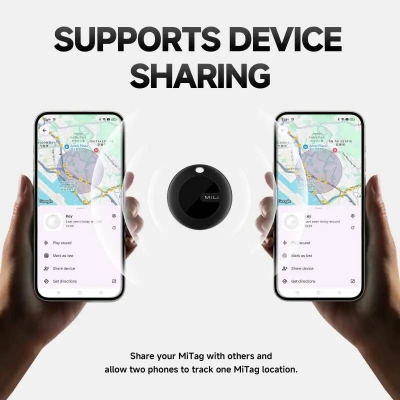 Picture of MiLi MiTag Device—Compatible with Google’s Find My Device (1 Year replacement warranty ) - Black