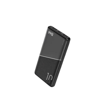 Picture of MKB PK10 2.1A 10000mah Power Bank - Black