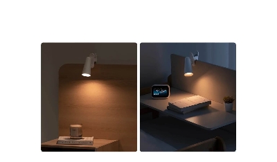 Picture of Xiaomi Mijia Multifunctional Rechargeable Desk Lamp with Clip - White