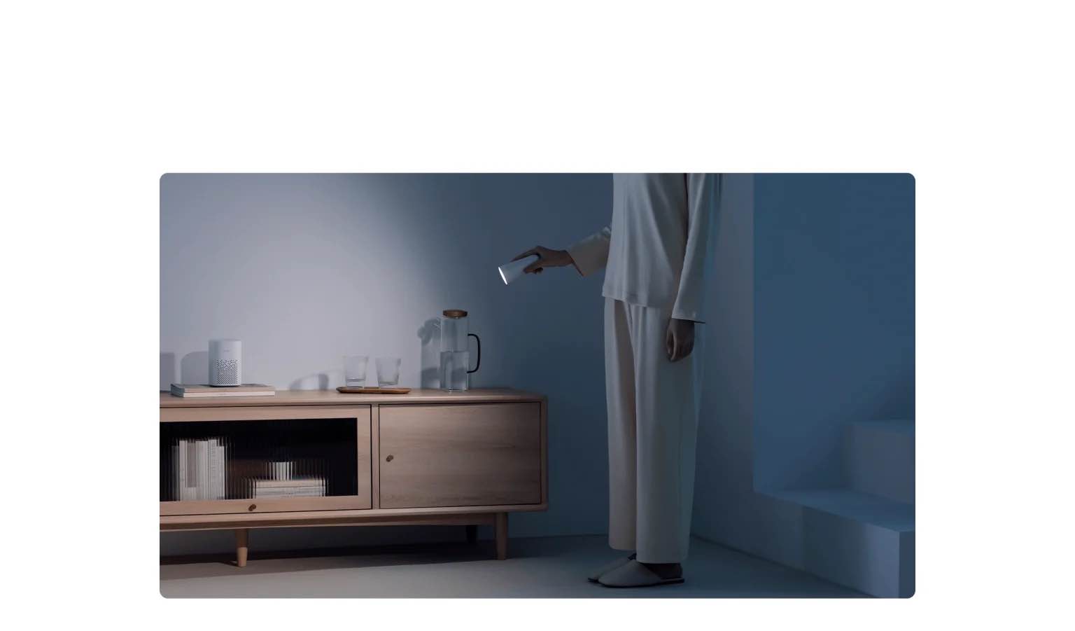 Picture of Xiaomi Mijia Multifunctional Rechargeable Desk Lamp with Clip - White