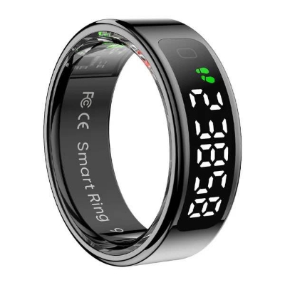 Picture of COLMI R12 Smart Ring with Display Screen and Touch - Black