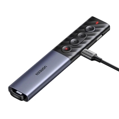 Picture of UGREEN Red Laser Wireless Rechargable Presenter - Black
