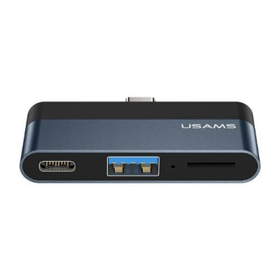 Picture of Usams US-SJ491 Type-C Mini Hub - Black