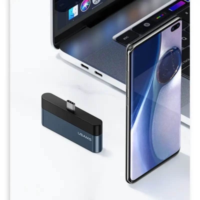 Picture of Usams US-SJ491 Type-C Mini Hub - Black