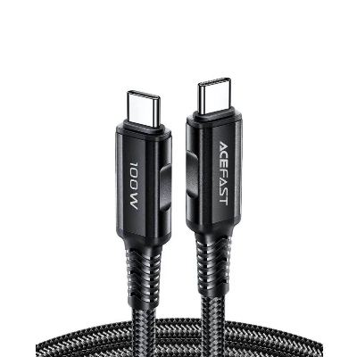 Picture of Acefast C4-03 100W Type C to Type C Cable - Black