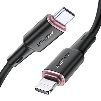 Picture of ACEFAST C2-01 30W PD MFI Certified USB-C to Lightning Cable 1.2M - Black