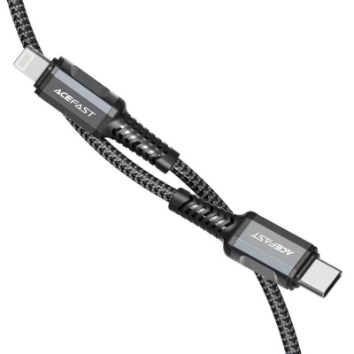 Picture of ACEFAST C1-01 Type C to Lightning Cable – MFI Certified - Black