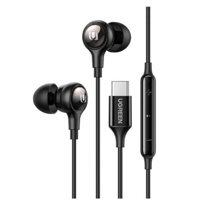 Picture of Ugreen Type C Earphone with Microphone - Black