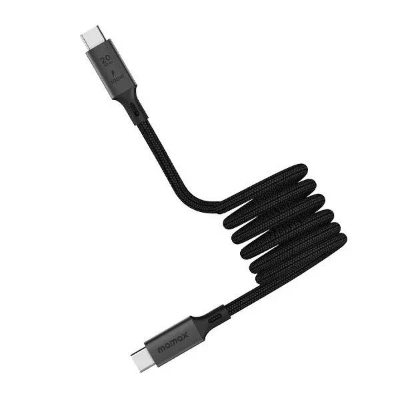 Picture of Momax Mag.Link 100W USB-C to USB-C Magnetic Cable - Black
