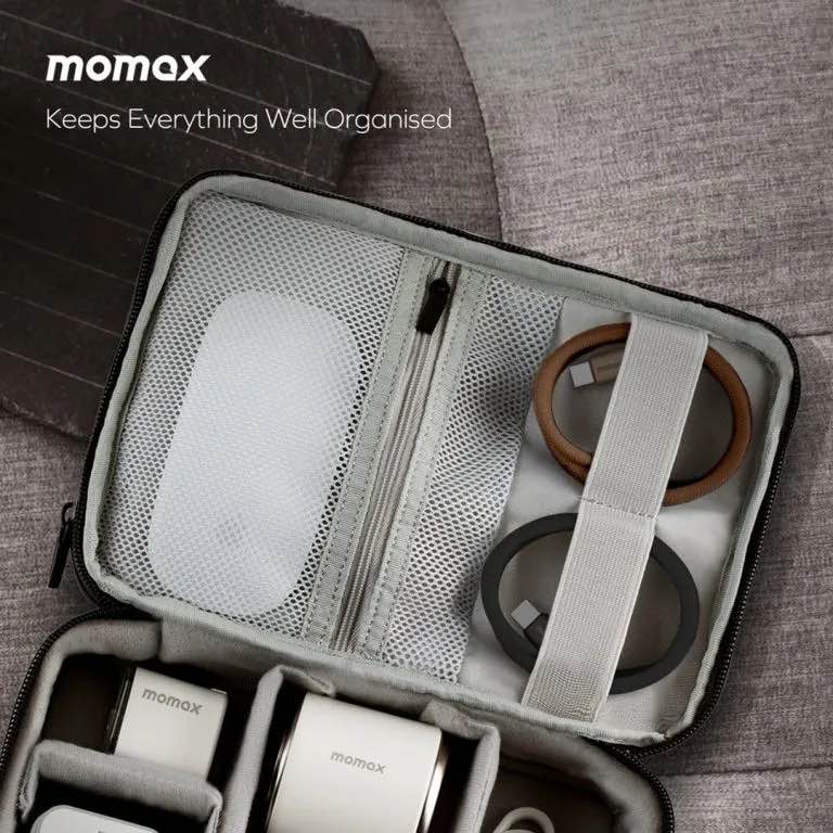 Picture of Momax Mag.Link 100W USB-C to USB-C Magnetic Cable - Black