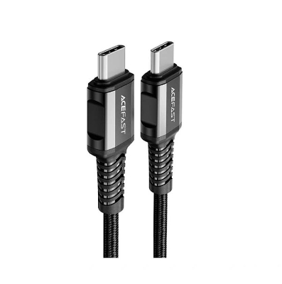 Picture of AceFast Acewire Pro USB-C to USB-C Aluminum Alloy Charging Data Cable - Black
