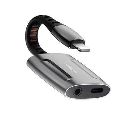 Picture of Mcdodo CA-634 Lightning to Lightning & DC3.5mm Audio Adapter