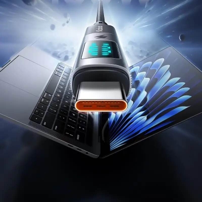 Picture of Mcdodo OT-6090 Type-C To Type-C PD 100W Converter Adapter - Black