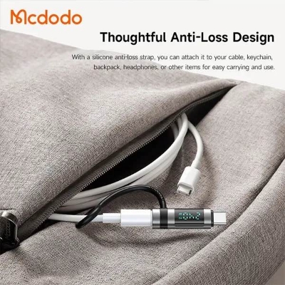 Picture of Mcdodo OT-262 PD 240W USB-C to USB-C Power Display Charging Adapter - Black