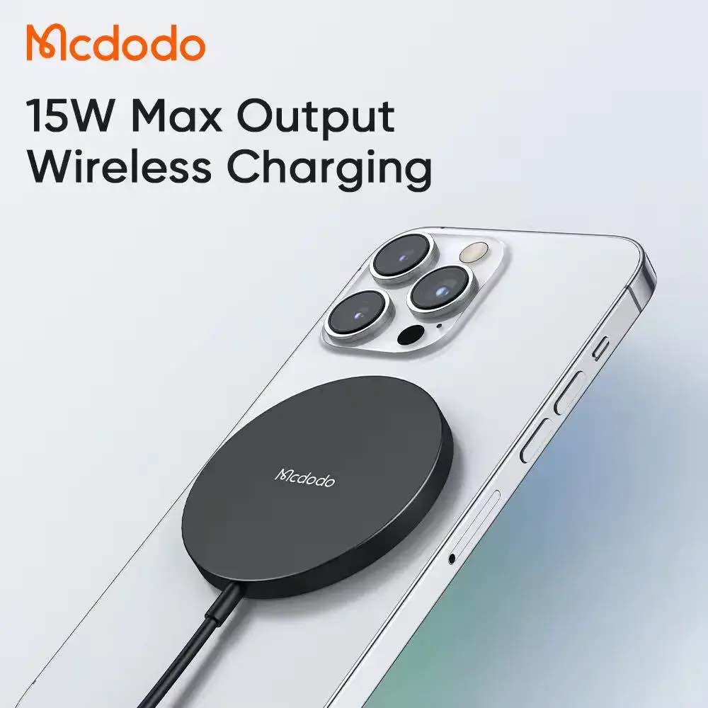 Picture of Mcdodo CH-4360 15W MagSafe Magnetic Wireless Charger - Black