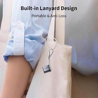 Picture of Mcdodo OT-685 140W USB-C to MagSafe 3 Portable Adapter For MacBook - Black