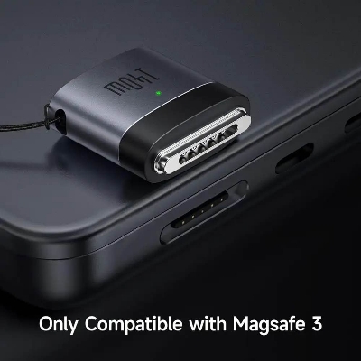 Picture of Mcdodo OT-685 140W USB-C to MagSafe 3 Portable Adapter For MacBook - Black