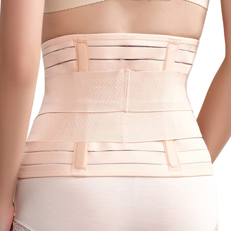 Picture of Postpartum Belly Belt 3 in 1 Body Shapewear Postpartum Recovery Belly Pelvis Wrap Breathable Postpartum Belt