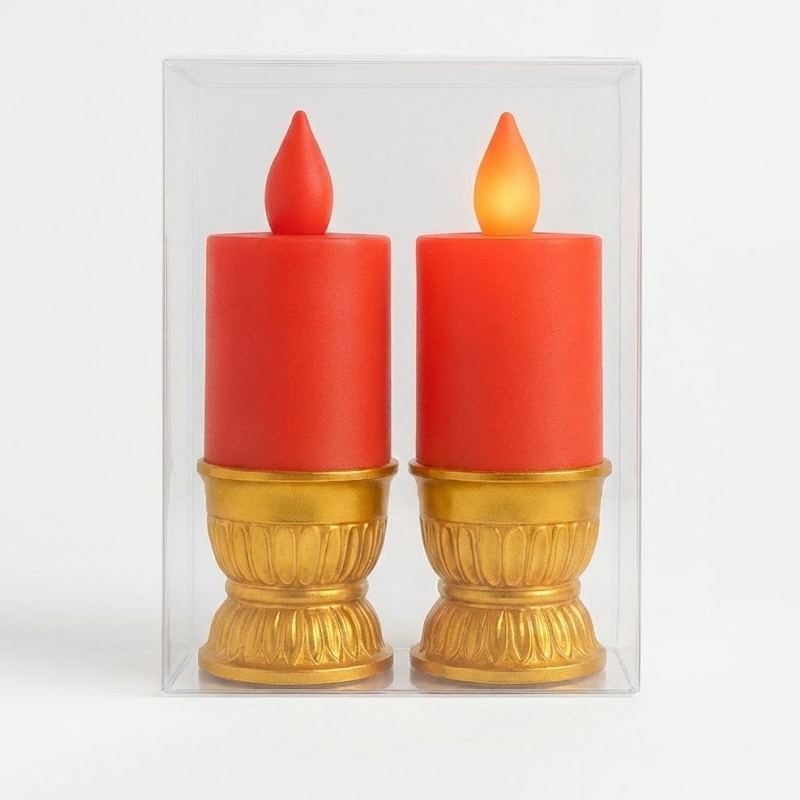 Picture of SafeFlame Battery Operated LED Candles (2 Pcs)