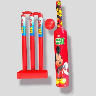 Picture of Little Cricketer Practice Set – Safe Bat & Stamp Ball Game