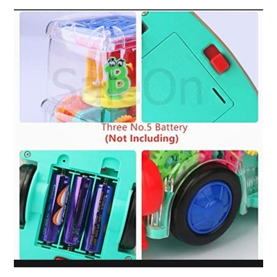 Picture of Beautiful Butterfly Jungle Experience Together with Sound and Lighting Battery Operated Toy - Multicolor