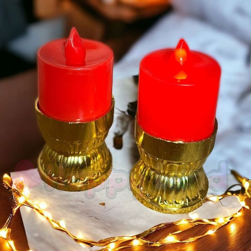 Picture of PeaceLite LED Candle Pair – 2-Pack Taper Décor