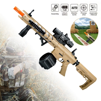 Picture of Gel Blaster Refill Ammo Water Beads Gel Ball Pcs 7-8mm, Water Based Gel Balls, Non-Toxic - Blue