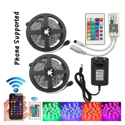 Picture of New RGB LED Ring Light MJ33 ( 33cm ) 13-inch RGB LED Ring Light - Multicolor