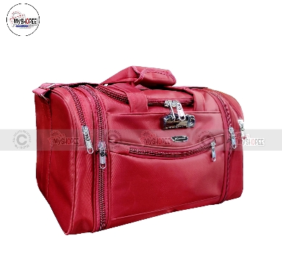 Picture of High Quality Travel Bag Lock System Foldable Large Capacity . Big Size Waterproof & Washable Fabian family size  Duffel Bag/Travel  Bag My SHOPEE Exclusive Addition - 24 - 27 inches