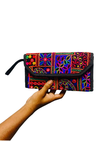 Picture of Crossbody Bags For Women New Trend Shoulder Nokshi Small Coin Toiletry Cell Phone Fashion Cheap Ladies Female Handbags myshopeebd - Multicolor