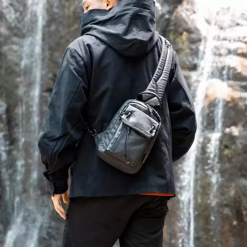 Picture of Arctic Hunter Fan Made Addition Tough Men Series  Waterproof Anti Theft Crossbody Sling Bag MYSHOPEEBD - Black