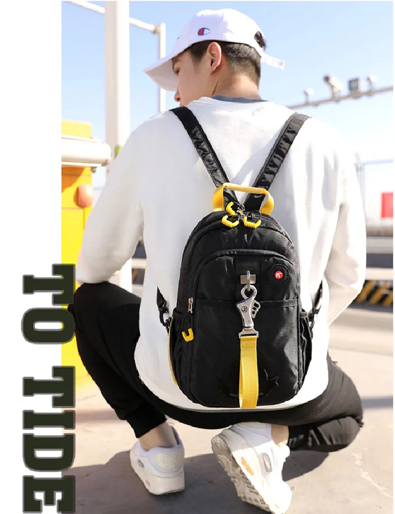 Picture of Tough warrior Fan Made Addition Tough Men Series  Waterproof Anti Theft Crossbody Sling Bag MYSHOPEEBD - Black