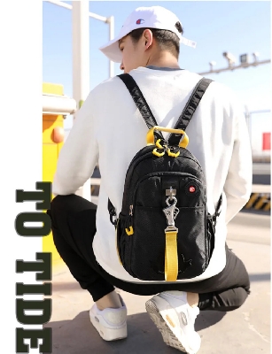 Picture of Tough warrior Fan Made Addition Tough Men Series  Waterproof Anti Theft Crossbody Sling Bag MYSHOPEEBD - Black