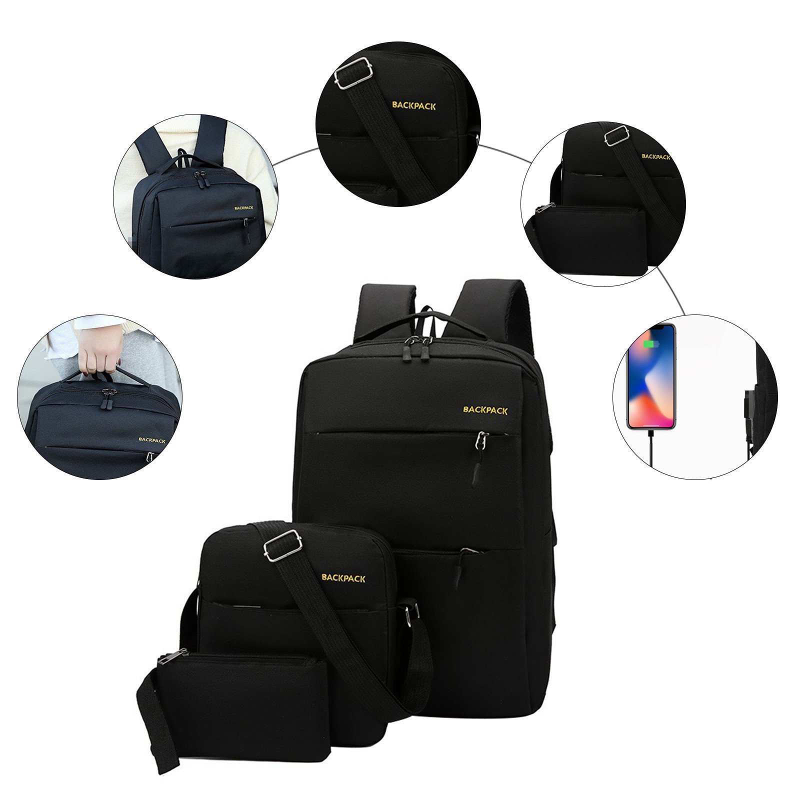 Picture of 3 in 1 Combo Bag Backpack