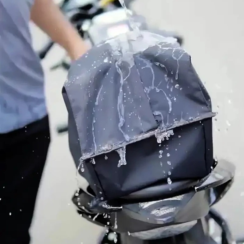 Picture of Dustproof Motorcycle Helmet Cover - Black