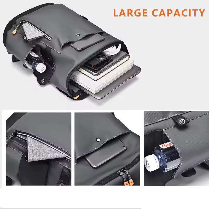 Picture of Original Small Zebra Fashion Waterproof PU Leather Backpack Compact Bag With Laptop Chamber 27L. Bag pack New Stylish Unisex Bag