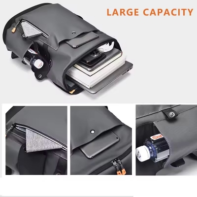 Picture of Original Small Zebra Fashion Waterproof PU Leather Backpack Compact Bag With Laptop Chamber 27L. Bag pack New Stylish Unisex Bag