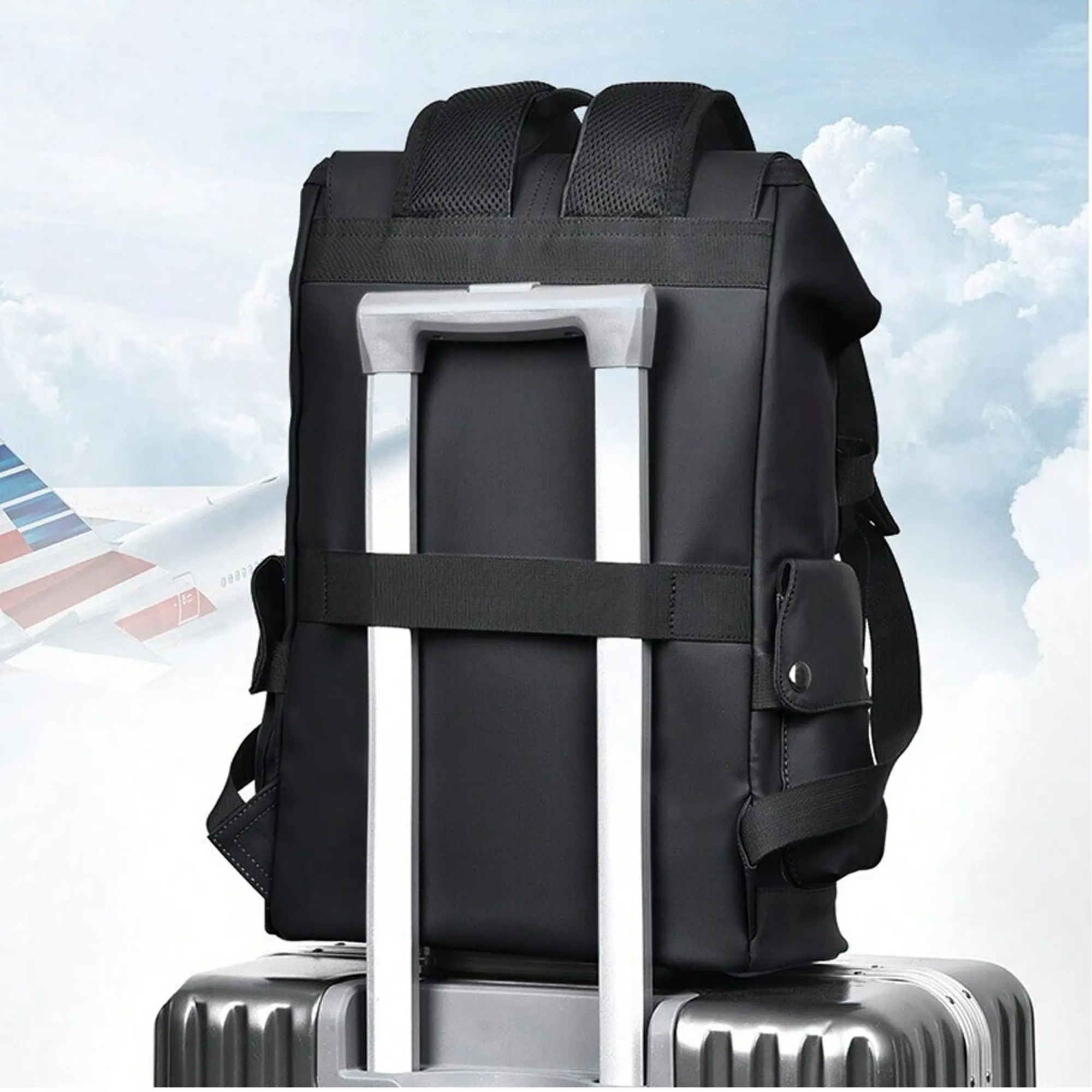 Picture of Original Small Zebra Fashion Waterproof PU Leather Backpack Compact Bag With Laptop Chamber 27L. Bag pack New Stylish Unisex Bag