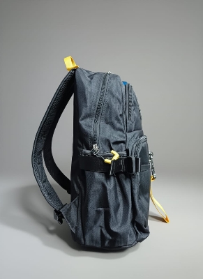 Picture of Tough Warrior (L) Introducing 'The Urban Explorer' Mini Backpack / Crossbody Bag– your perfect companion for everyday adventures and stylish outings[ Model No..3 ] - Black