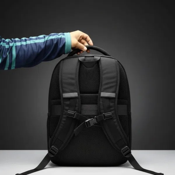 Picture of Product alternate view Product alternate view Thumbnail 1 Thumbnail 2 Thumbnail 3 In Stock Artic Hunter quality backpack for laptop with 14-15 inche - Black