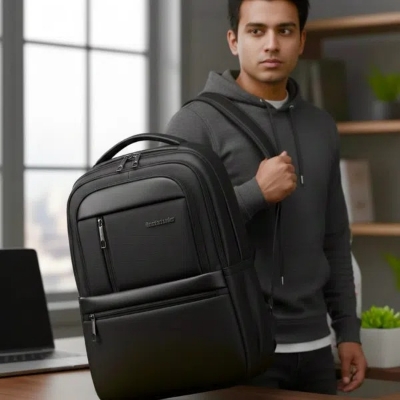 Picture of Arctic Hunte Waterproo Modern high quality office , university @ travel backpack 16-18inche - Black