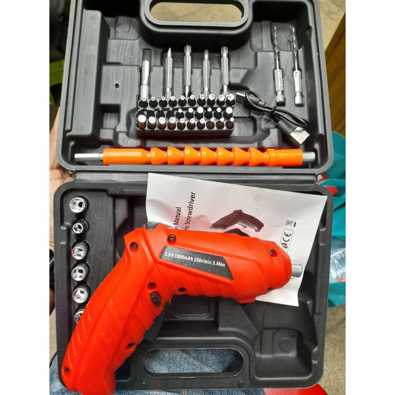Picture of MailTank Electric Screwdriver with 45Pieces accessories and hardcase