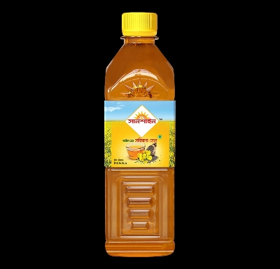 Picture of Akij Sunshine Mustard oil 80ml.
