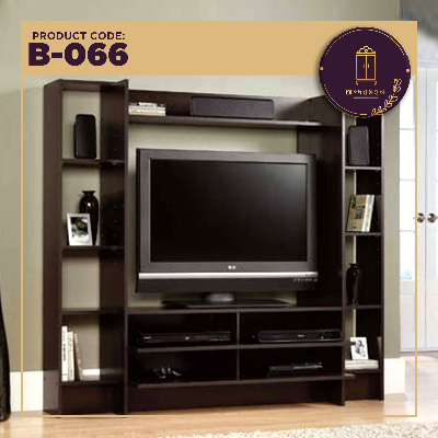 Picture of Andormahal MDF TV Stand Unit with storage cabinets - 8/8/8,floor2ft,depth16inch/12inch,box 14inch