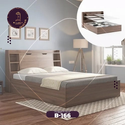 Picture of AndorMahal (MDF) Stylish khat/bed double size 5ft by 7ft by 1ft