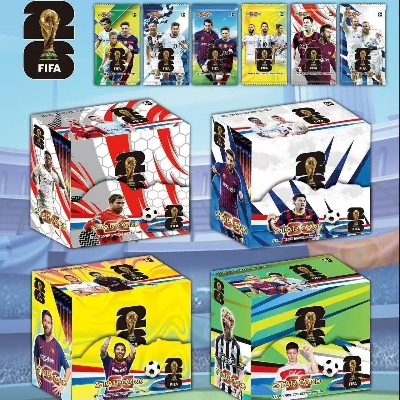 Picture of Football Star Card Game TCG - Fifa Stars Trading Card Game 1 Pack 8 Cards