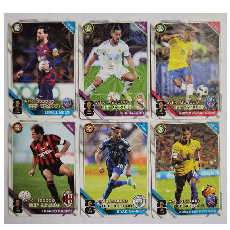 Picture of Football Star Card Game TCG - Fifa Stars Trading Card Game 32 Cards in 4 Packs