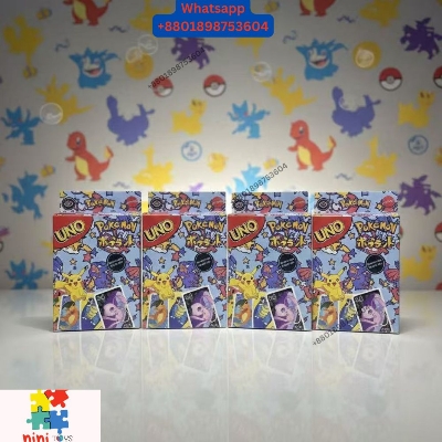 Picture of Mattel Uno Pokemon Card Game For Friends & Family - 110 Cards Imported Version