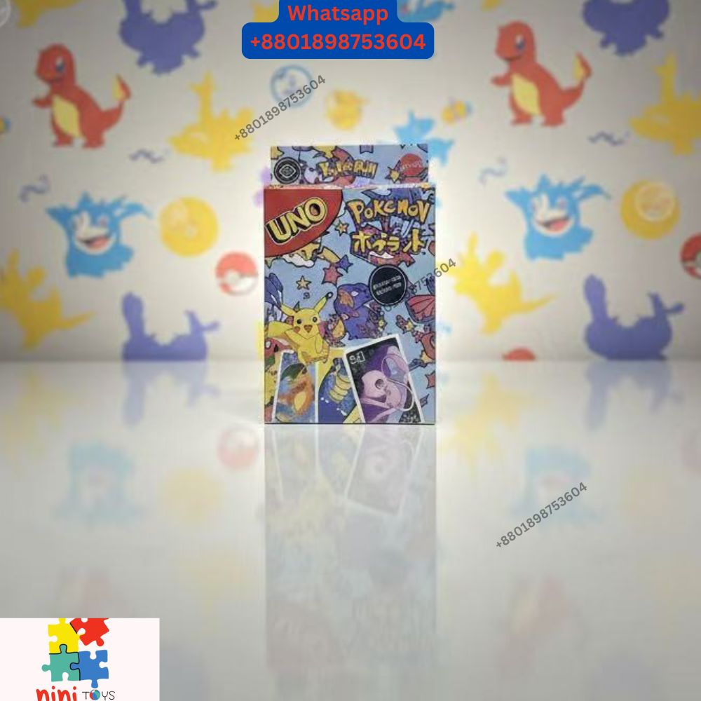 Picture of Mattel Uno Pokemon Card Game For Friends & Family - 110 Cards Imported Version